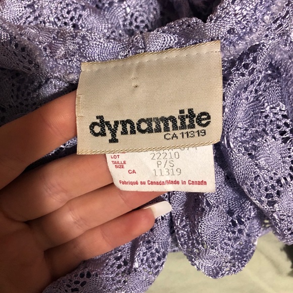 SOLD | 90s vintage lilac cropped crochet cardi - Picture 4 of 4